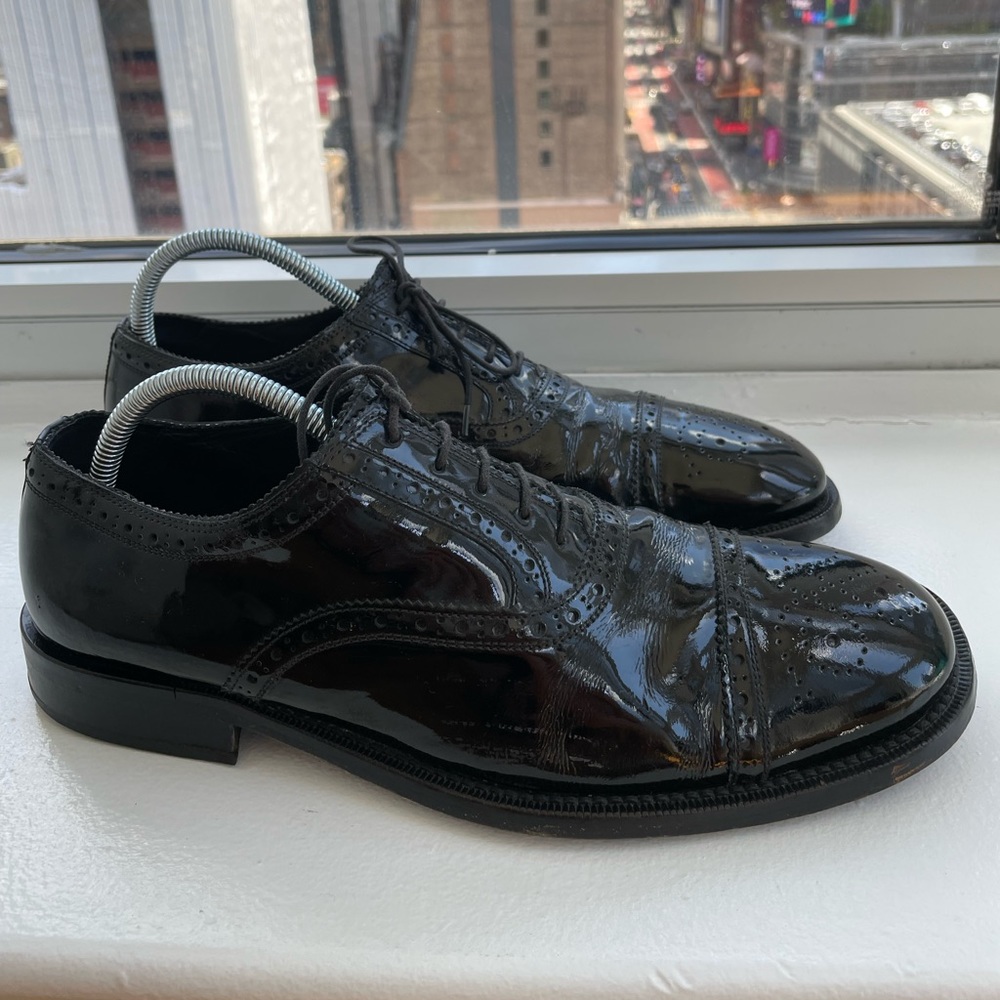 🇮🇹🇮🇹Dolce&Gabanna tuxedo wing tip shoes